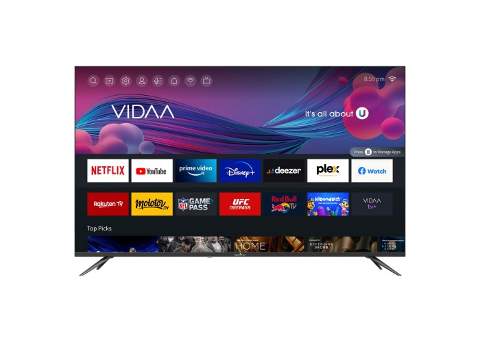 55 v1 4k uhd led vidaa smart tv